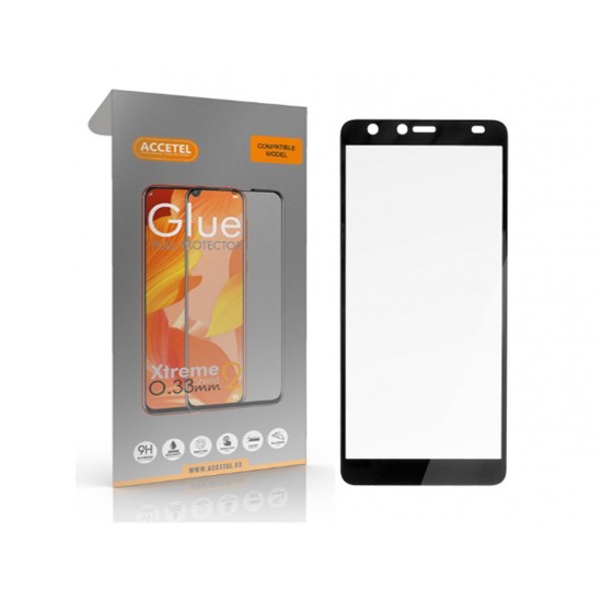 FULL GLUE GLASS PROTECTOR FOR SAMSUNG GALAXY S22 BLACK